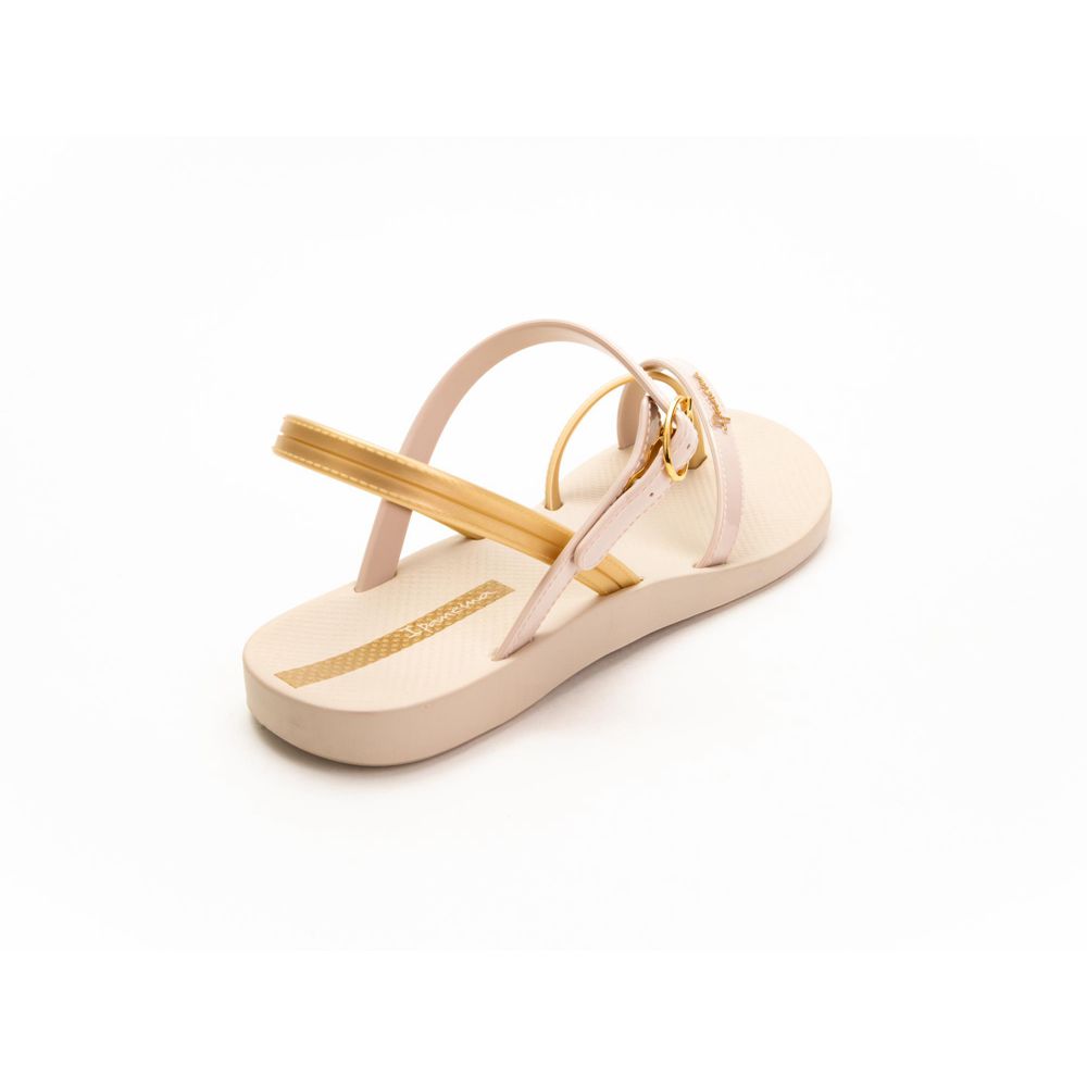 Sandales Ipanema Suzi Beige/Gold Femme | NKWC-80159556