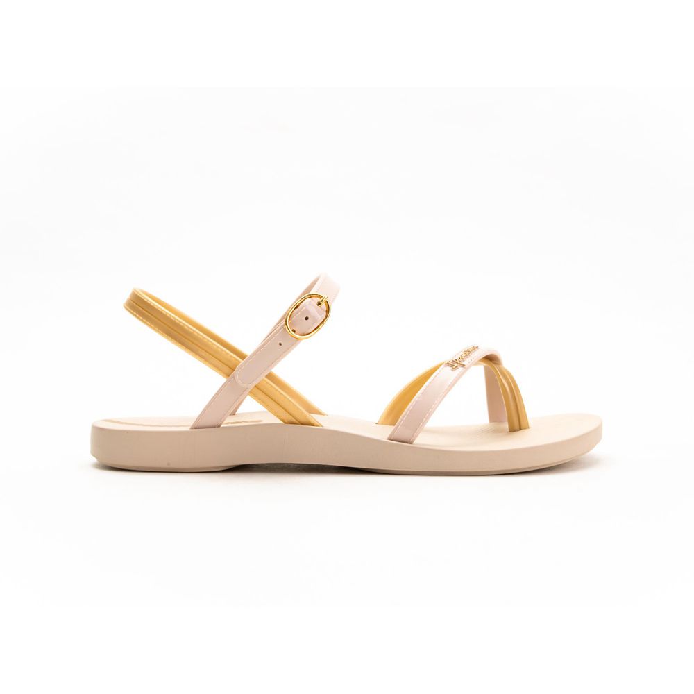 Sandales Ipanema Suzi Beige/Gold Femme | NKWC-80159556