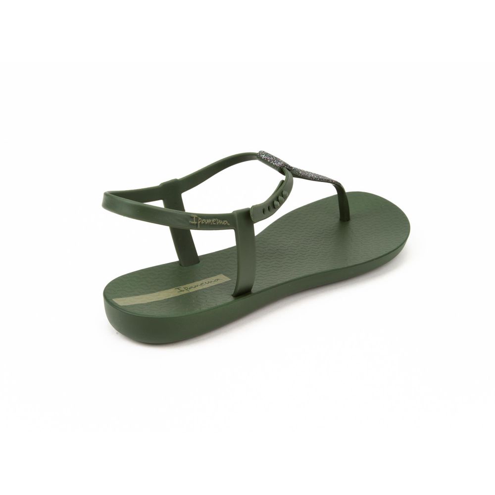 Sandales Ipanema Shimmer Green/Silver Femme | GCTE-38057947