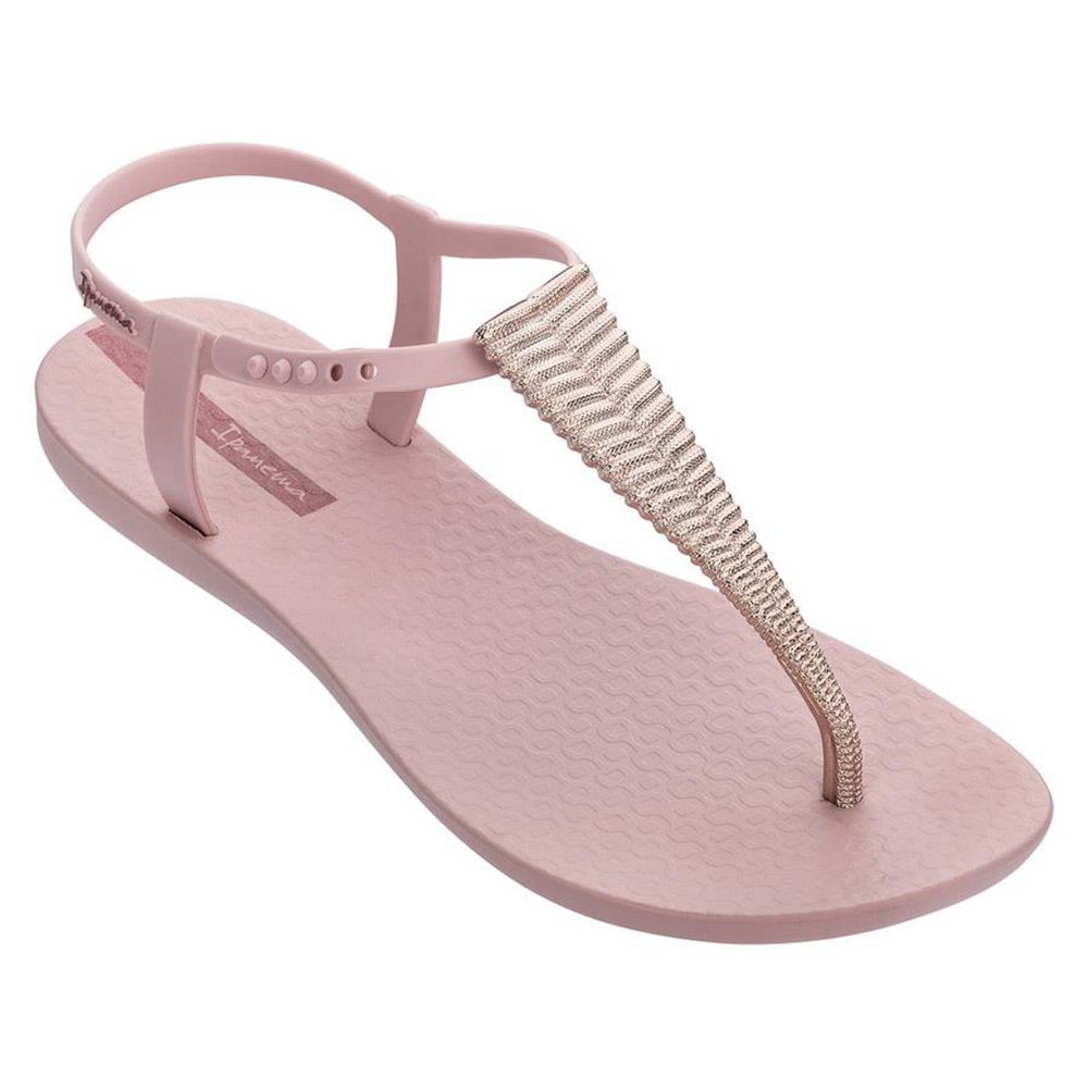 Sandales Ipanema Ribba Pink/Metalic Pink Femme | TJYP-04237324