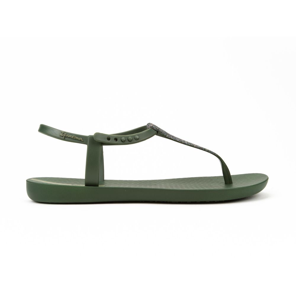 Sandales Ipanema Shimmer Green/Silver Femme | GCTE-38057947