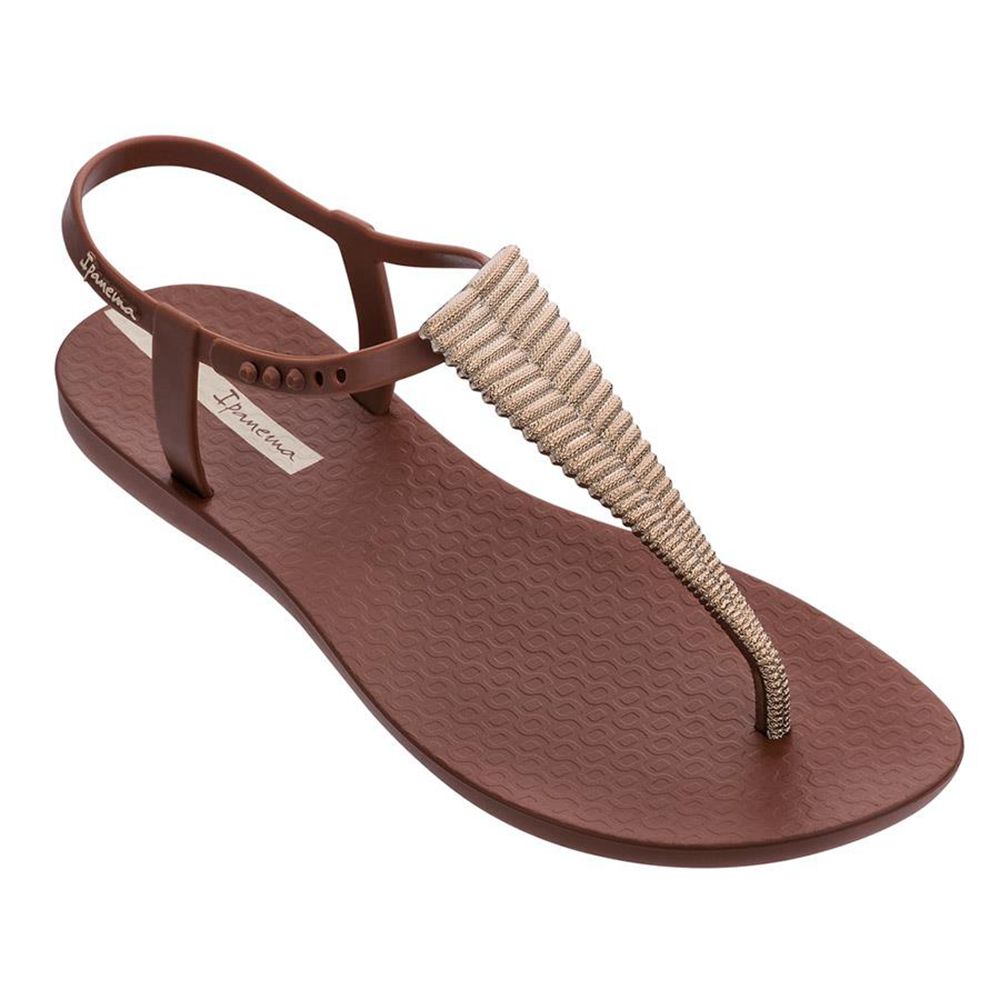 Sandales Ipanema Ribba Brown/Bronze Femme | AHPT-02549621