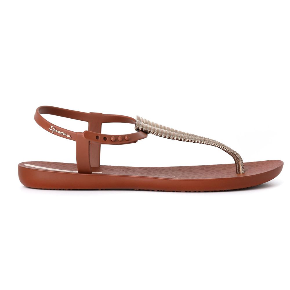 Sandales Ipanema Ribba Brown/Bronze Femme | AHPT-02549621