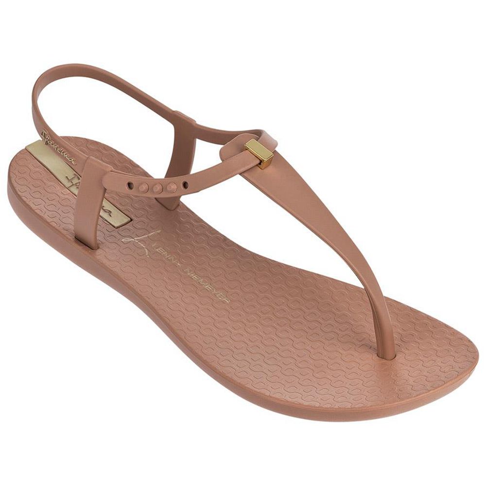 Sandales Ipanema Premium Lenny Desire Brown Femme | MJXU-62900825