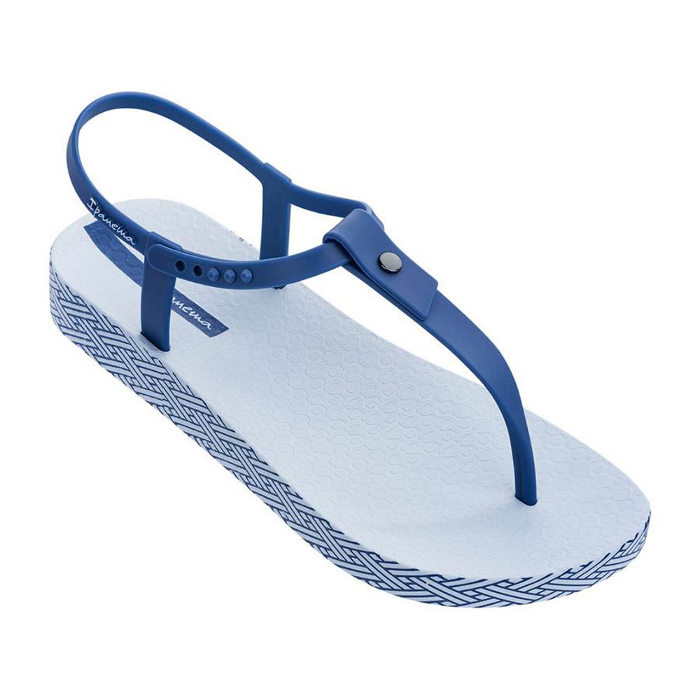 Sandales Ipanema Plush Weave Blue/Blue Femme | PXTR-79629764