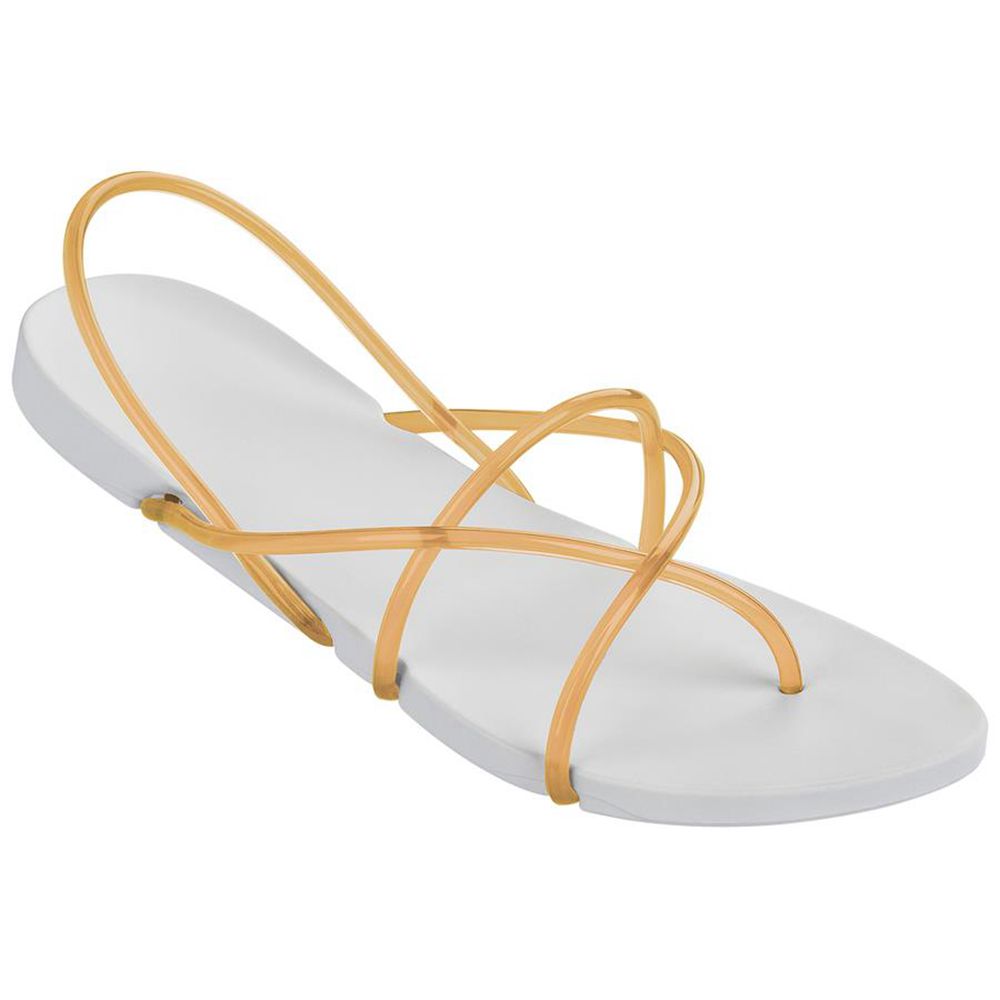 Sandales Ipanema Philippe Starck Thing G White/Orange Femme | YQNF-07468483