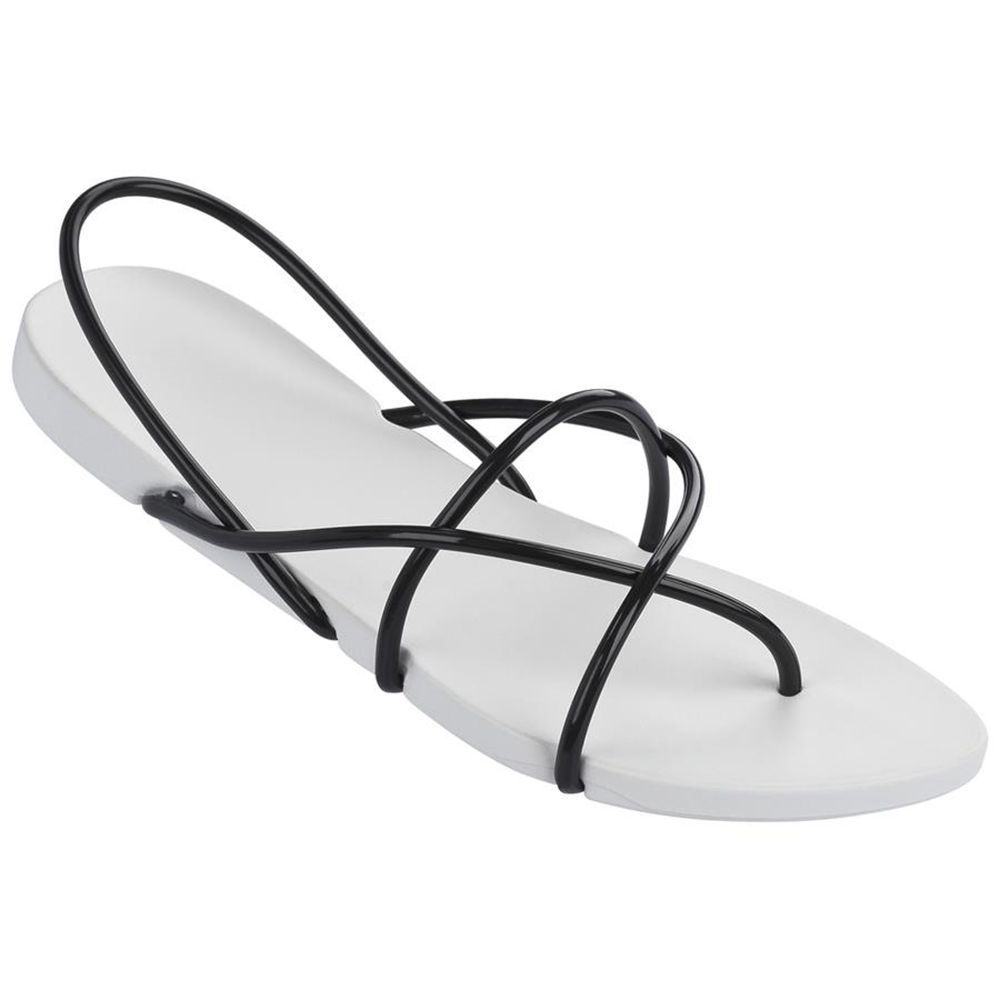 Sandales Ipanema Philippe Starck Thing G White/Black Femme | XKLB-70614076