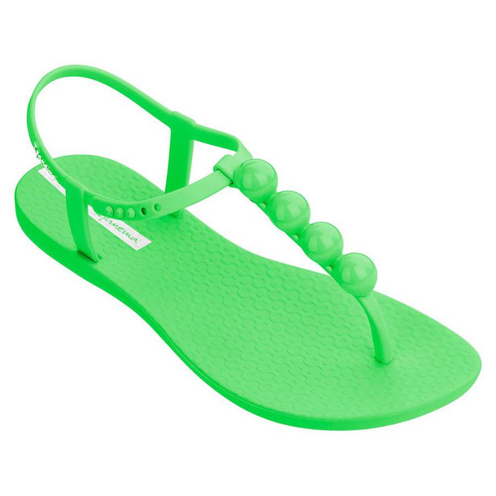 Sandales Ipanema Pearl Green/Neon Green Femme | LYWP-71371368