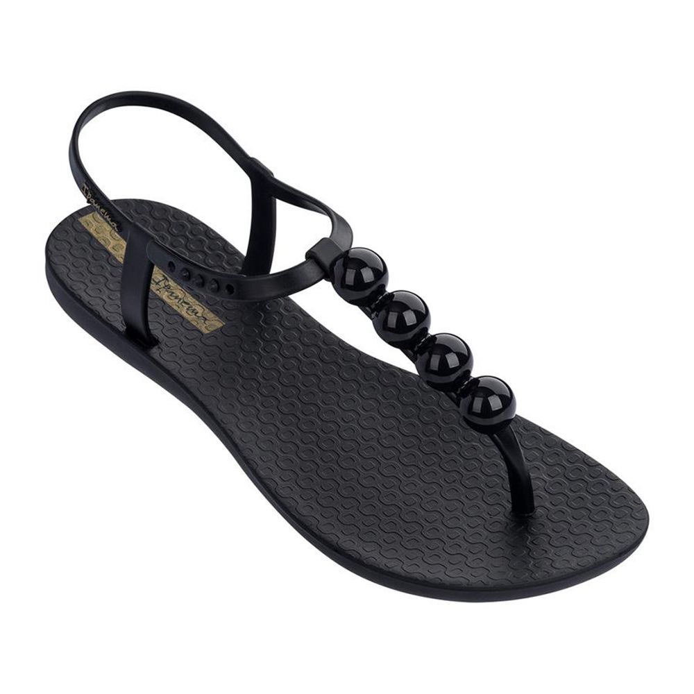 Sandales Ipanema Pearl Black/Black Femme | XQNZ-69657196