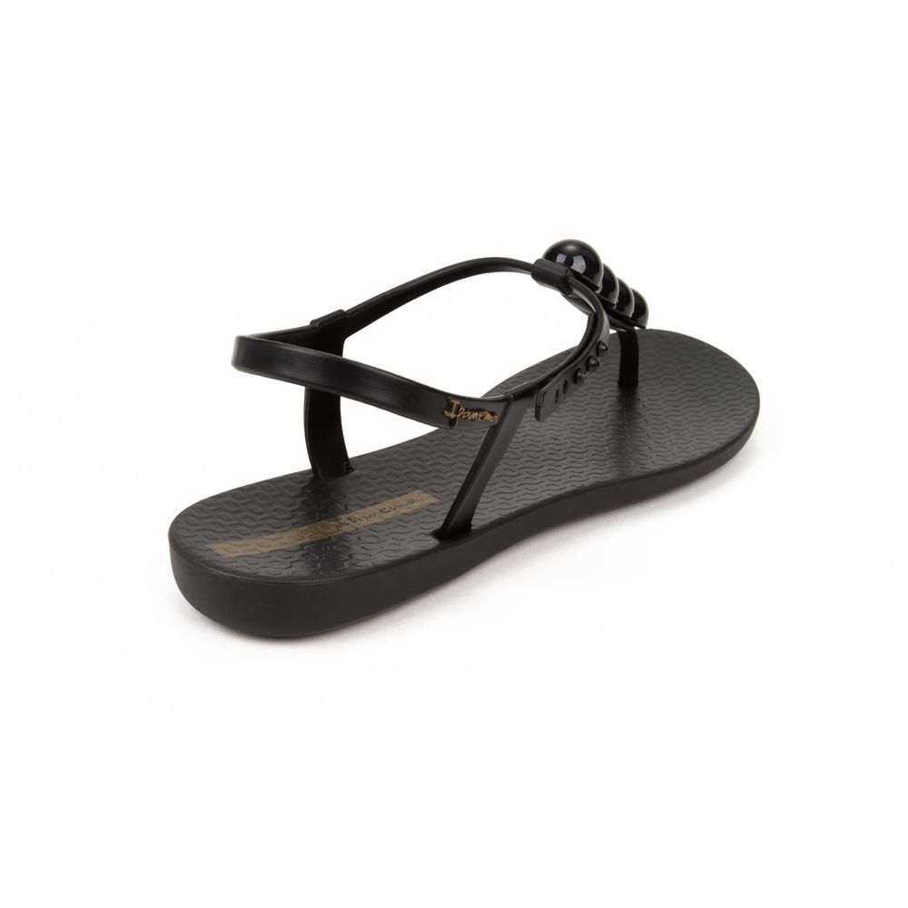 Sandales Ipanema Pearl Black/Black Femme | XQNZ-69657196