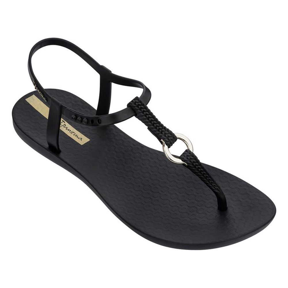 Sandales Ipanema Link Black/Black Femme | AUVQ-80041262