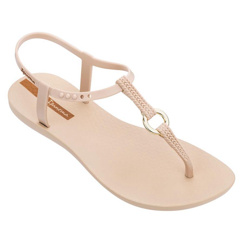 Sandales Ipanema Link Beige/Beige Femme | ZVEJ-75441717