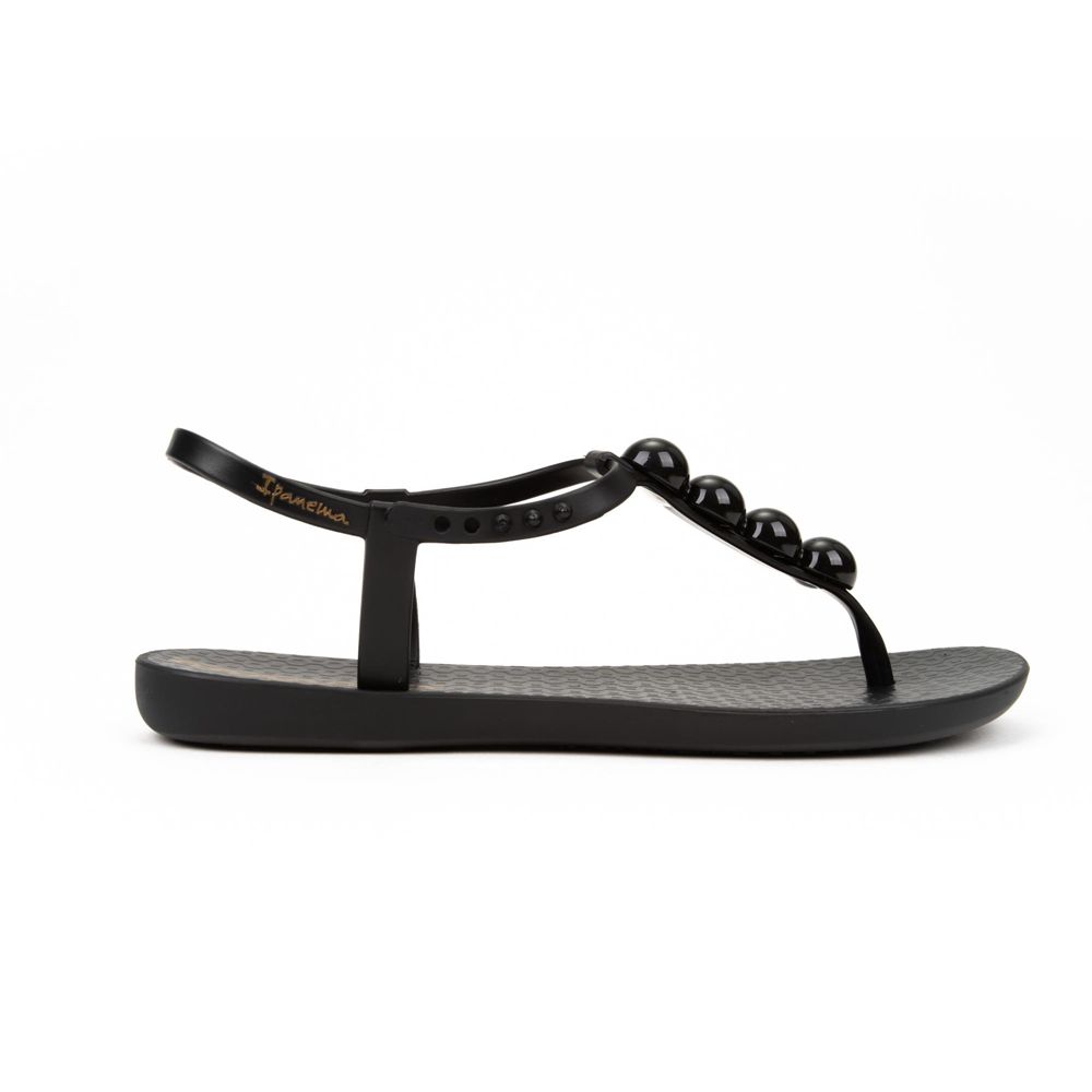 Sandales Ipanema Pearl Black/Black Femme | XQNZ-69657196