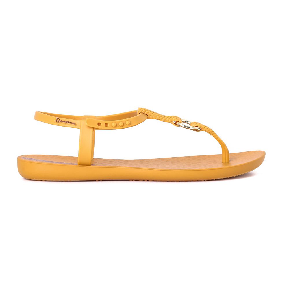 Sandales Ipanema Link Yellow/Yellow Femme | CMZQ-44823943