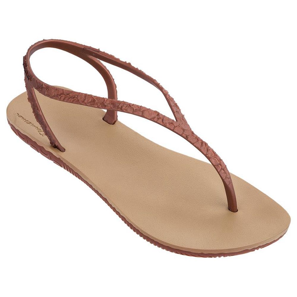 Sandales Ipanema Jo Beige/Bronze Femme | OMBL-06025103