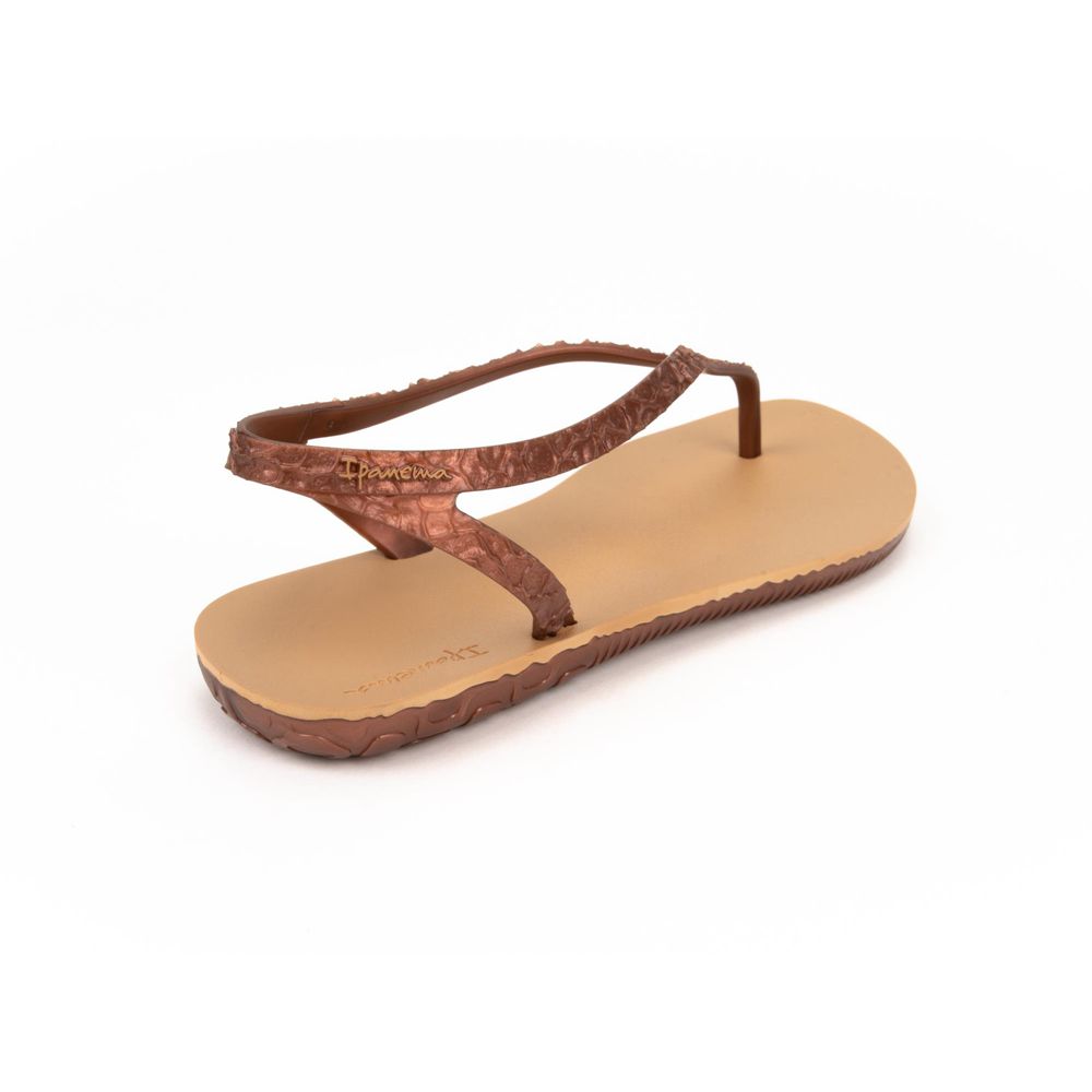 Sandales Ipanema Jo Beige/Bronze Femme | OMBL-06025103