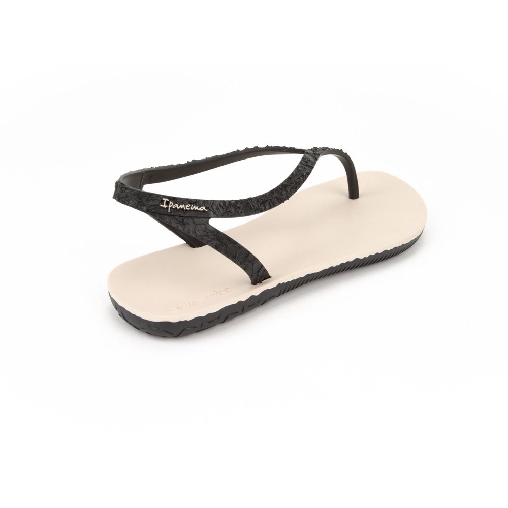 Sandales Ipanema Jo Beige/Black Femme | ZYVL-04189849