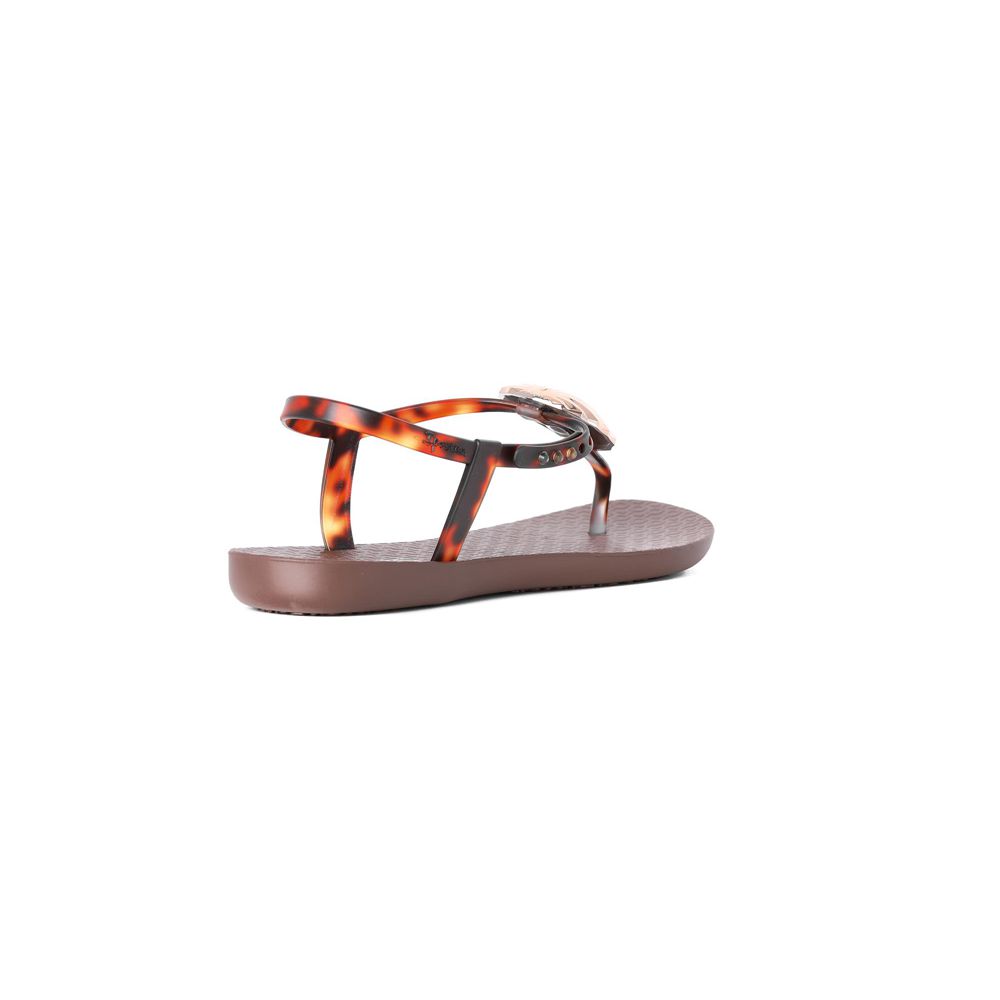 Sandales Ipanema Leaf Brown/Clear Femme | GLID-40768735