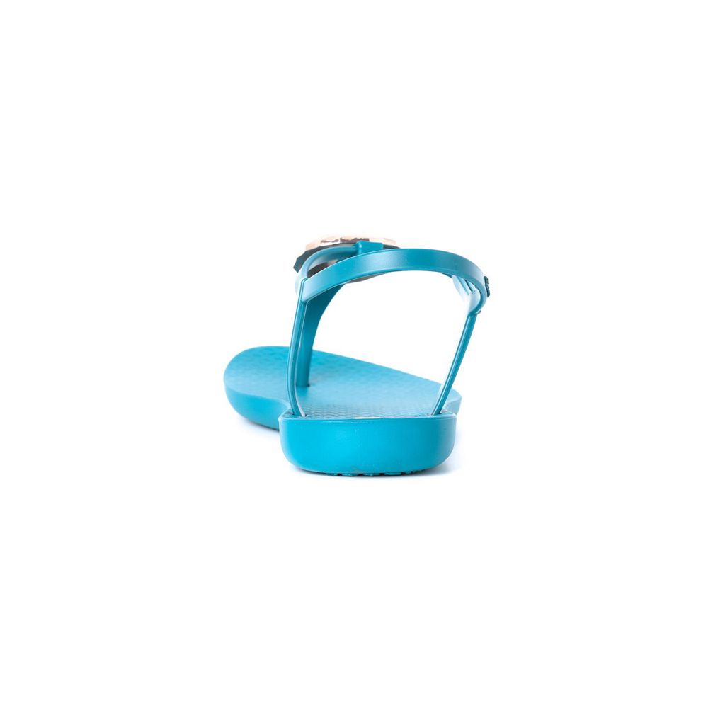 Sandales Ipanema Leaf Blue/Blue/Rose Femme | IVQQ-73342857