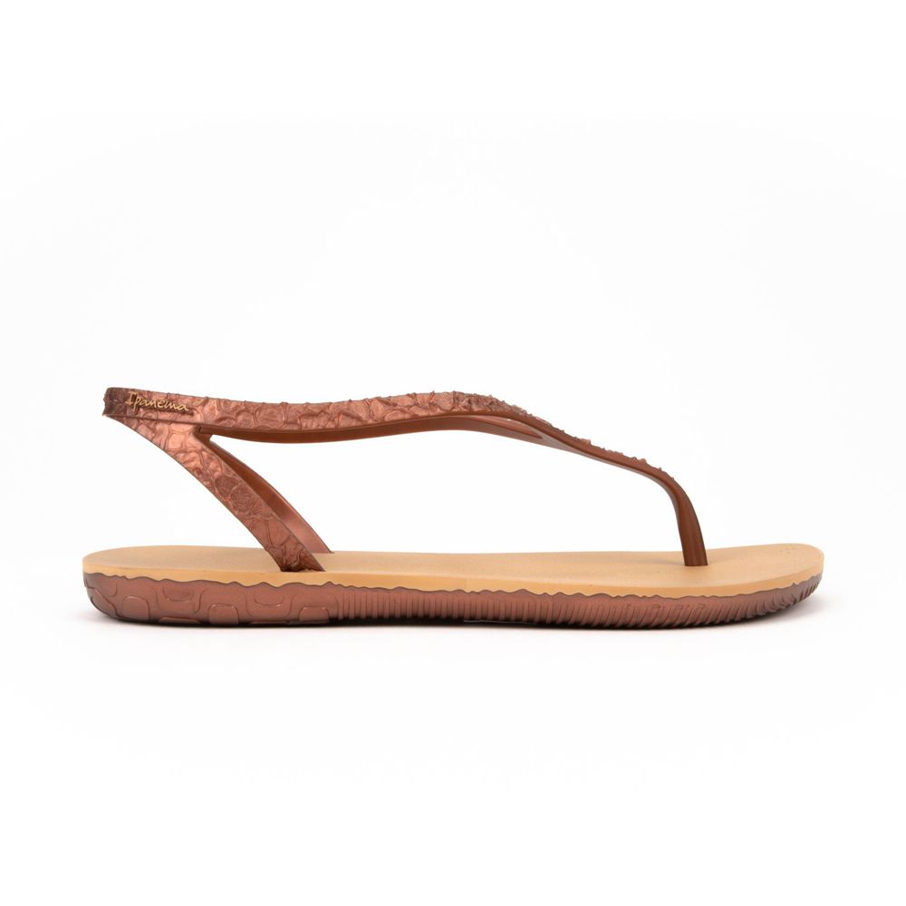 Sandales Ipanema Jo Beige/Bronze Femme | OMBL-06025103