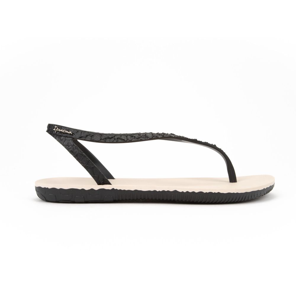 Sandales Ipanema Jo Beige/Black Femme | ZYVL-04189849