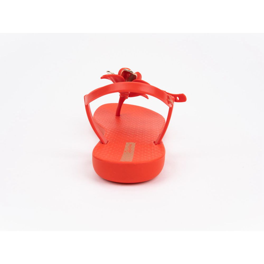 Sandales Ipanema Floret Red/Gold Femme | OFFD-62686450