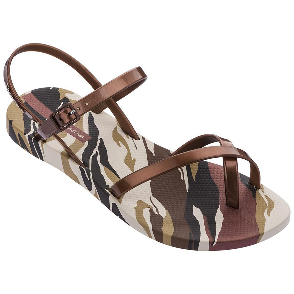 Sandales Ipanema Fashion IX Beige/Copper Femme | AKCQ-82954890