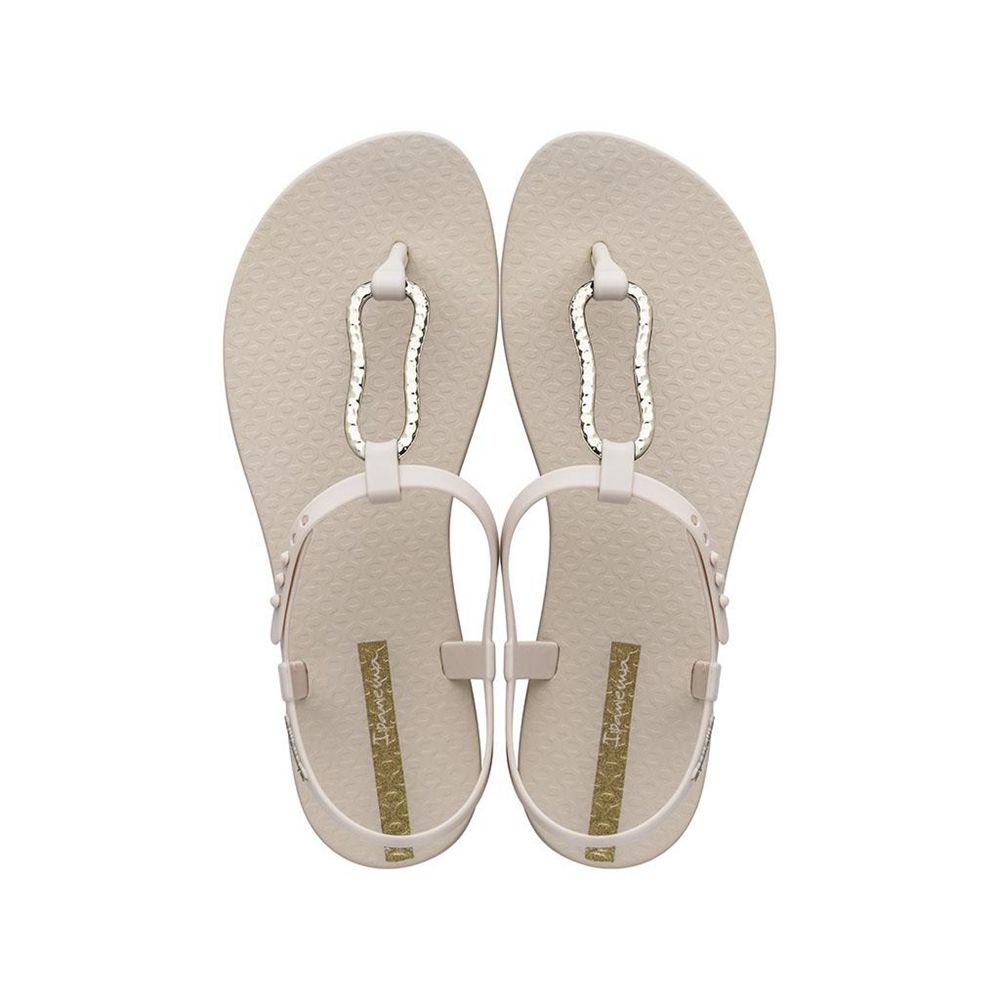 Sandales Ipanema Class Mood Beige/Gold Femme | KVTR-58724188