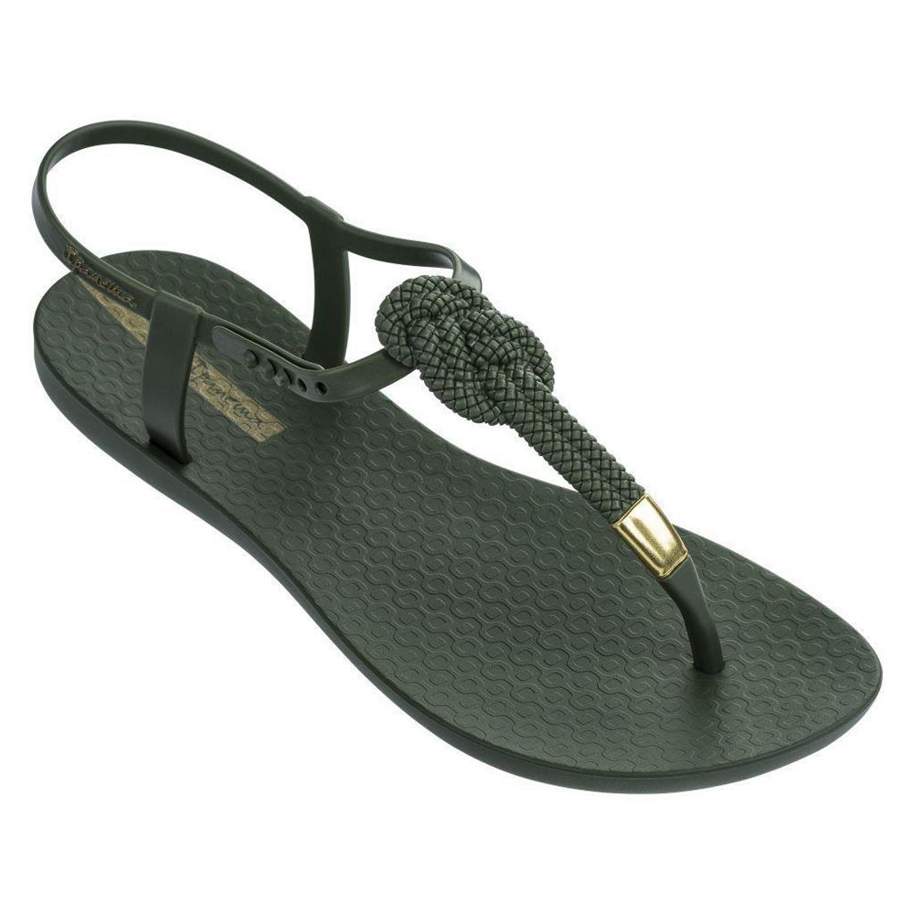 Sandales Ipanema Class Glam II Green Femme | JUWO-78393766