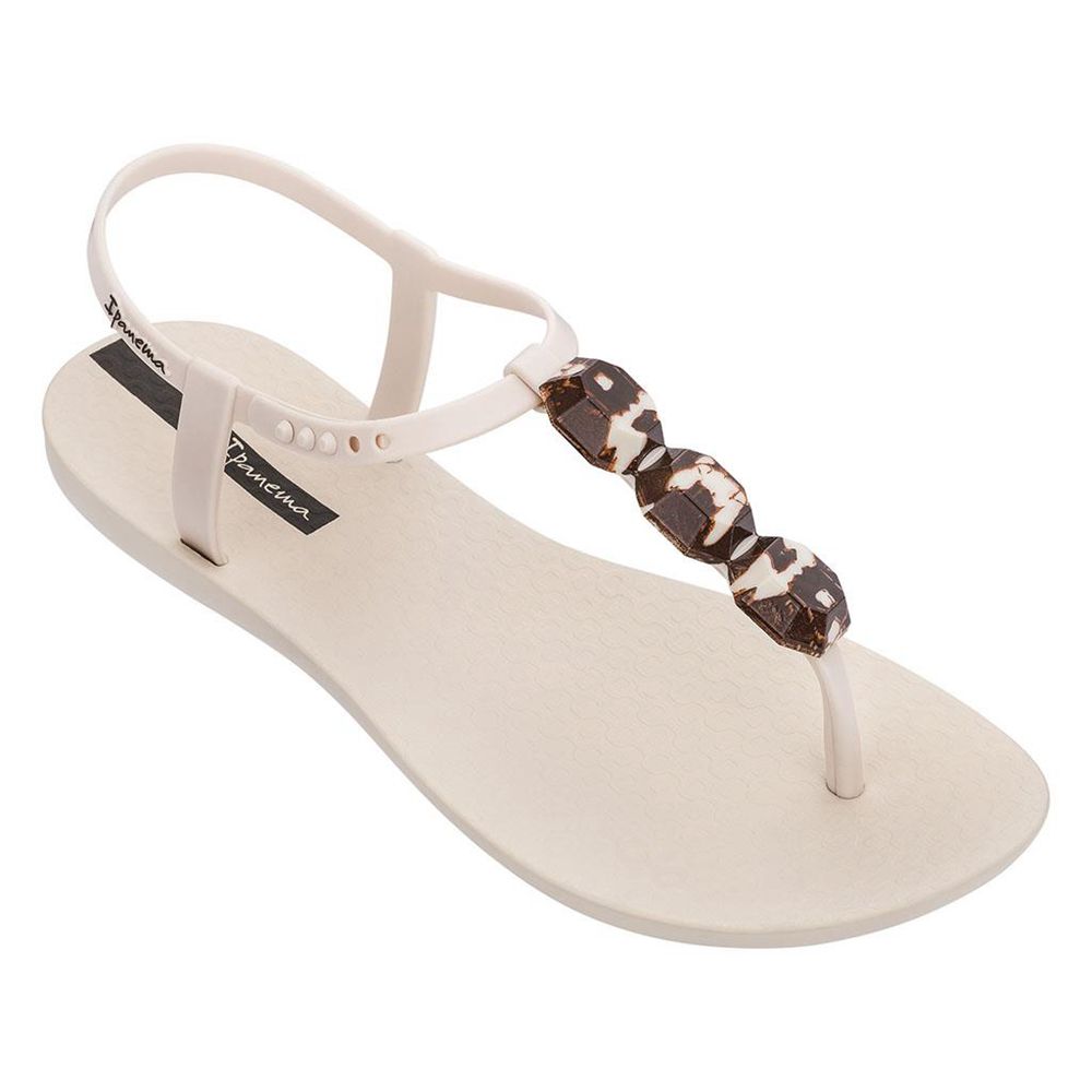 Sandales Ipanema Charm VII Marble Beige Femme | RRDV-66154962