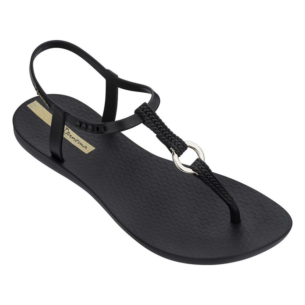 Sandales Ipanema Charm VII Aro Black Femme | UFBX-61246343