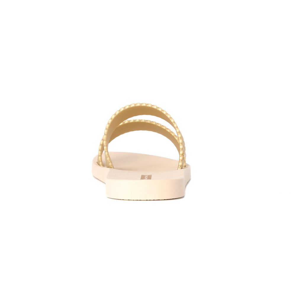 Sandales Ipanema City Beige/Gold Femme | RLTE-34096058