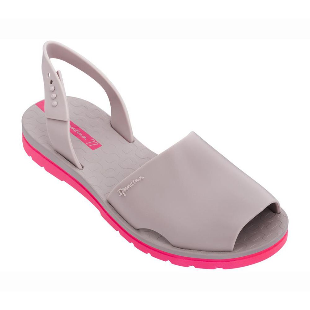 Sandales Ipanema Barcelona Beige/Pink Femme | TSJP-36247389