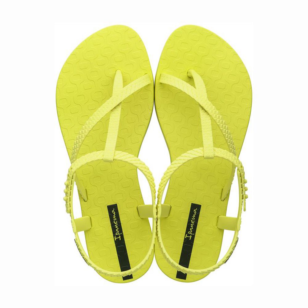 Sandales Ipanema Aphrodite Yellow/Neon Yellow Femme | BLHJ-87023029