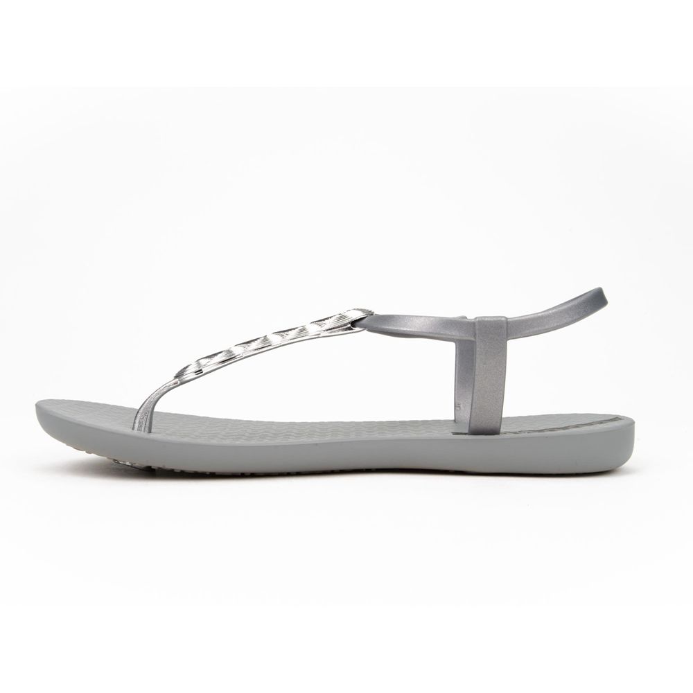 Sandales Ipanema Braid Gray/Silver Femme | ZXEU-50290569