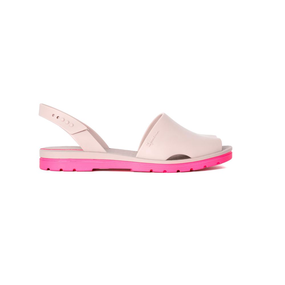 Sandales Ipanema Barcelona Beige/Pink Femme | TSJP-36247389