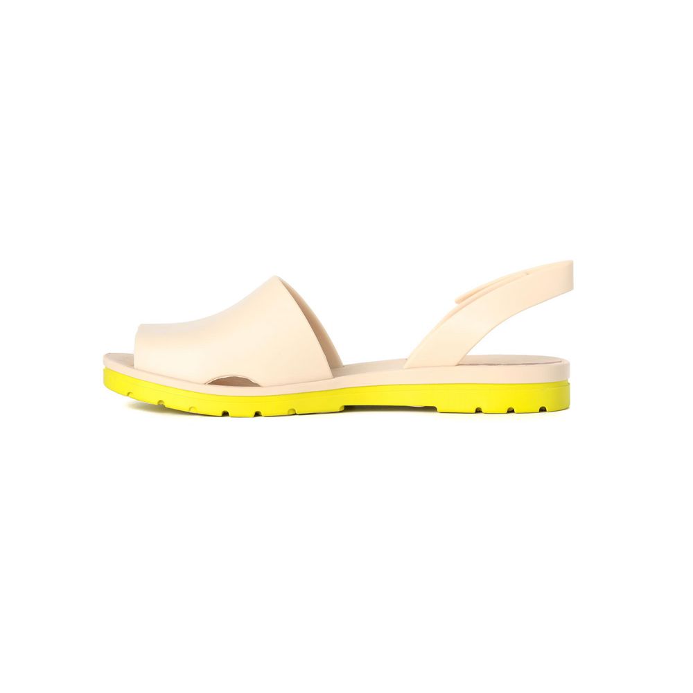 Sandales Ipanema Barcelona Yellow/Beige Femme | PCQV-36477751